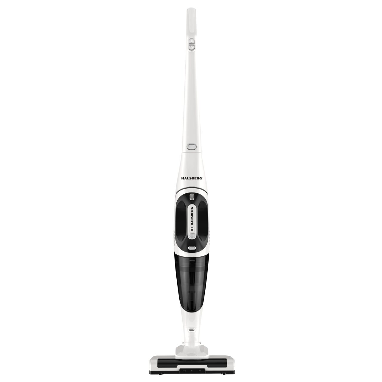 Aspirator vertical 2 in 1 HAUSBERG HB-2029AB, 2 viteze, acumulator 2000 mAh, 0.46 litri, 150 W