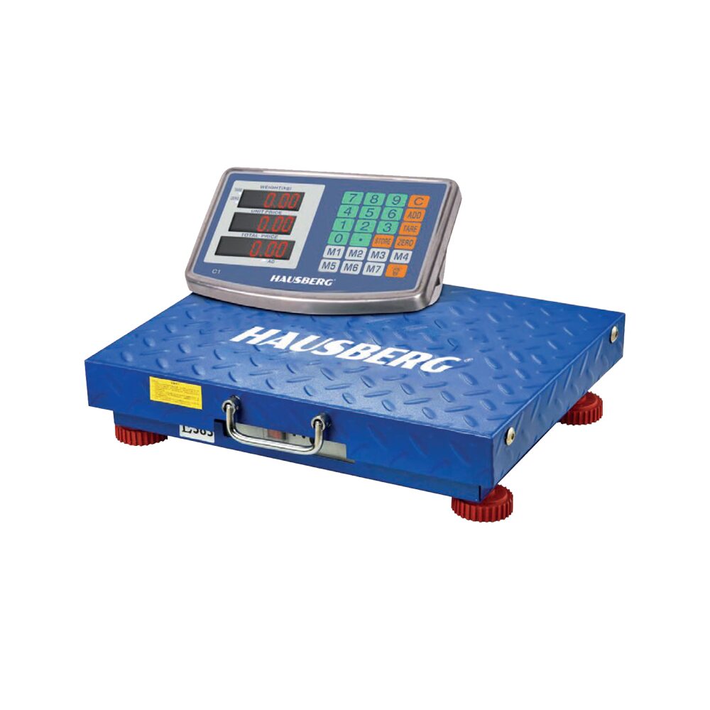 Cantar electronic wireless Hausberg HB-6068 cu platform 300Kg, ecran dublu