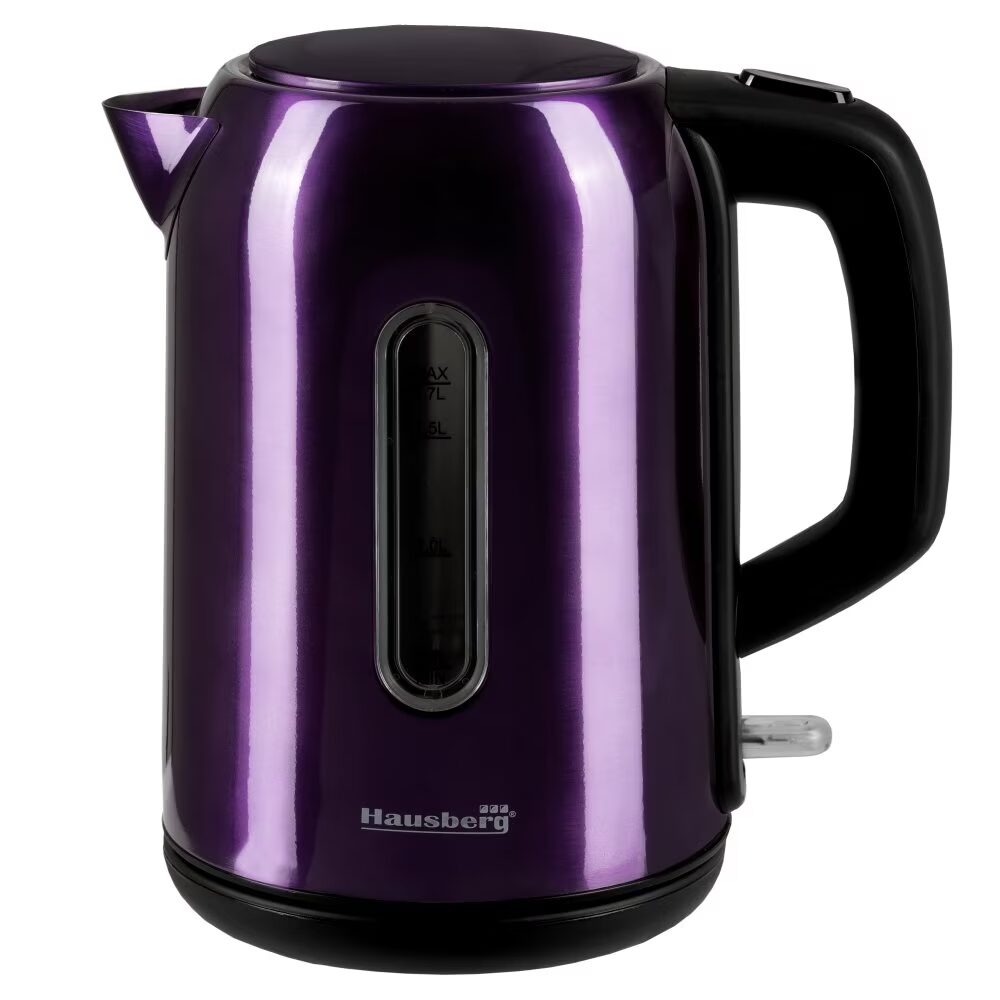 Cana fierbator Hausberg HB-3608MV, 2200 W, 1.7 l, Inox
