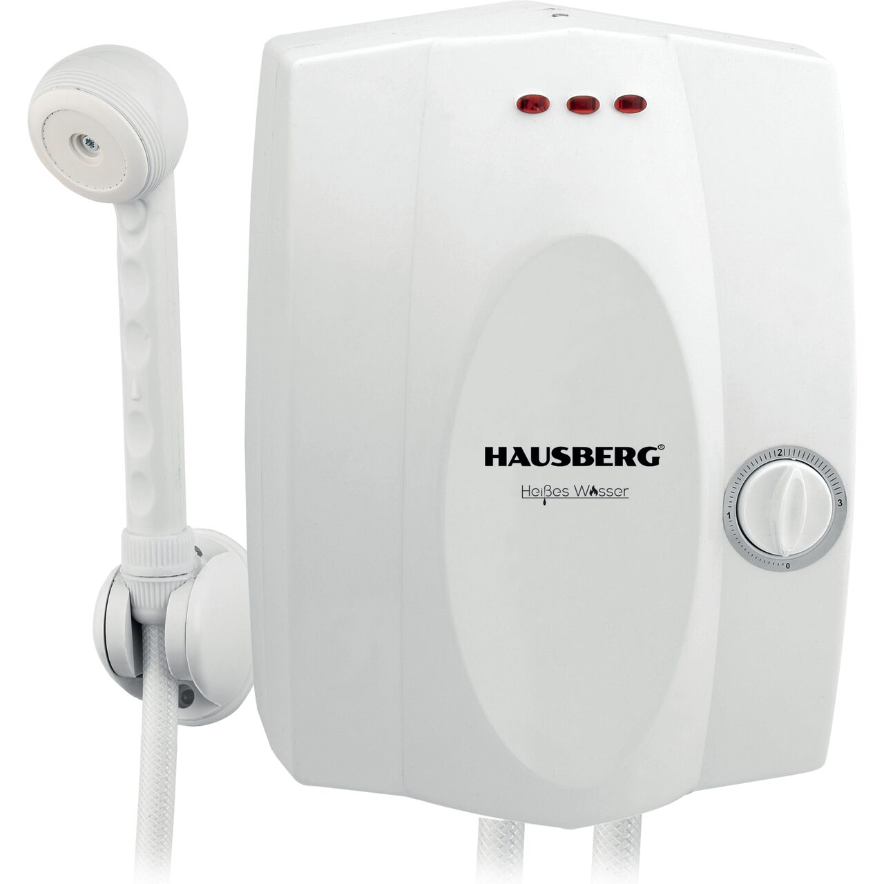 Incalzitor instant fara rezervor Hausberg HB-0070- putere max 7500W- 220v- 9000W 240V- presiune 4-6 bar- debit 3 l/min- Nivel izolare IPX1