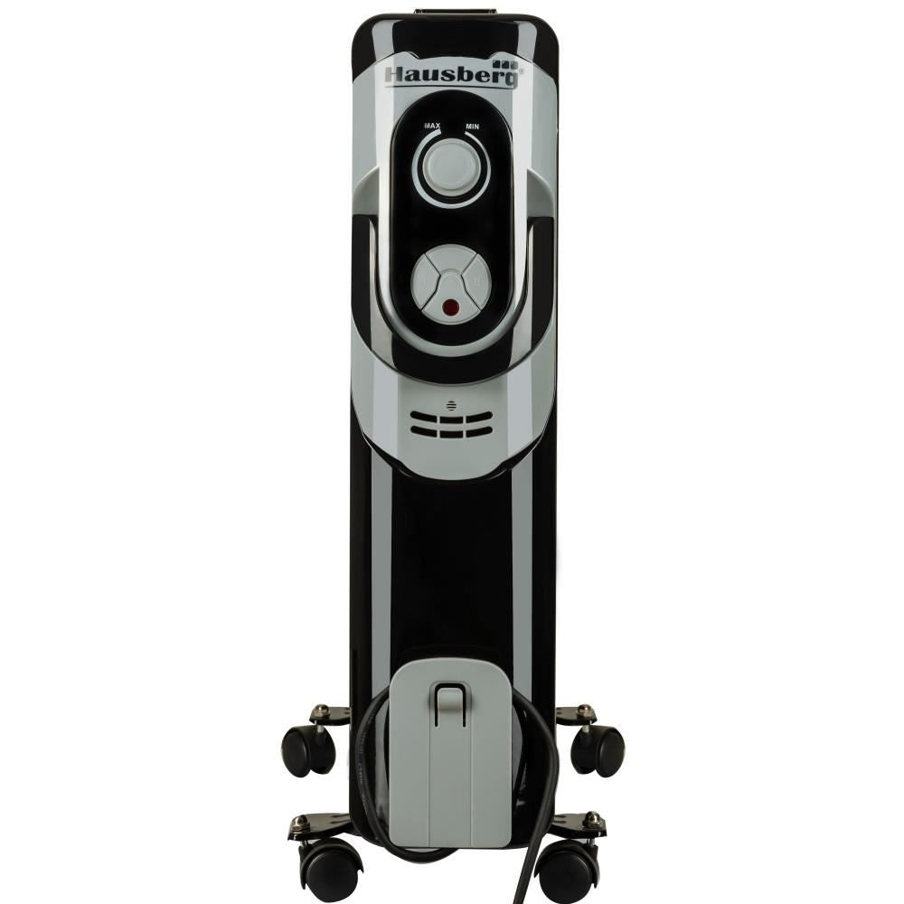 Calorifer electric HAUSBERG HB-8920, 2500W, 11 elementi, 3 nivele de putere, termostat reglabil