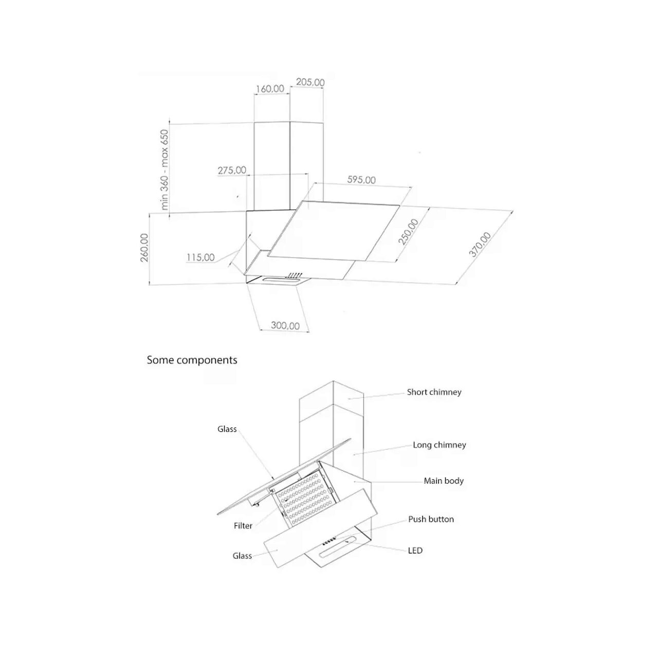 Pachet incorporabil Cuptor electric Hausberg HB-8054NG + Plita electrica Hausberg HB-563 + Hota decorativa Hausberg HB-1805NG
