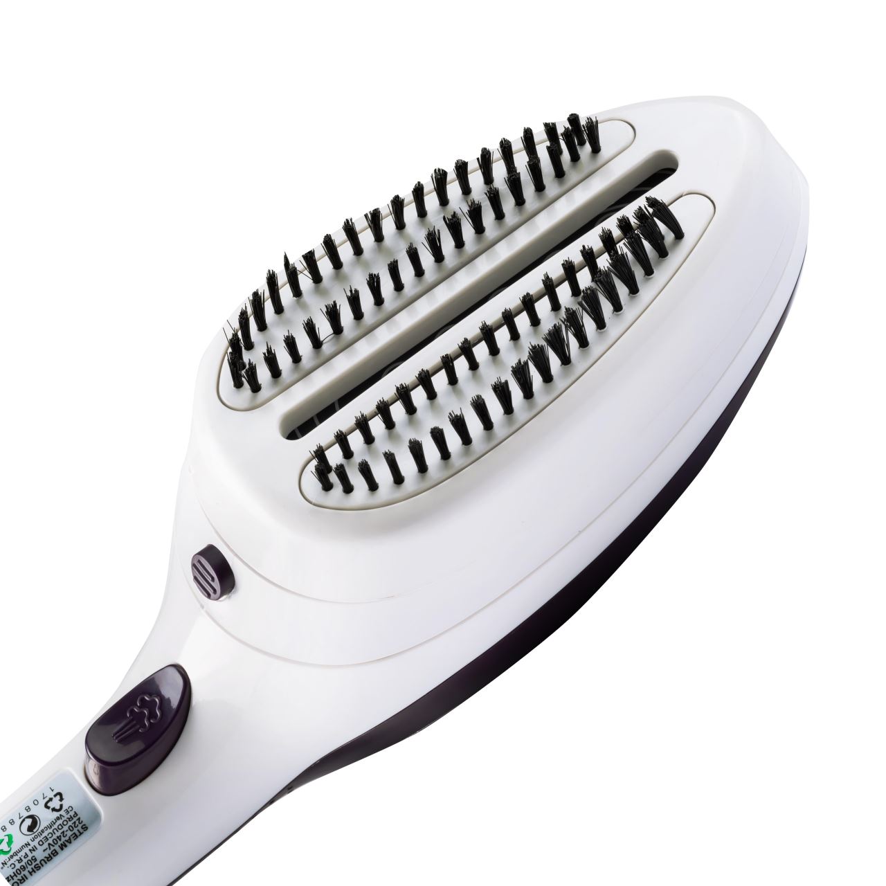 Fier de calcat vertical cu talpa ceramica Hausberg HB-7885MV ,1100 W, accesoriu detasabil cu 2 perie