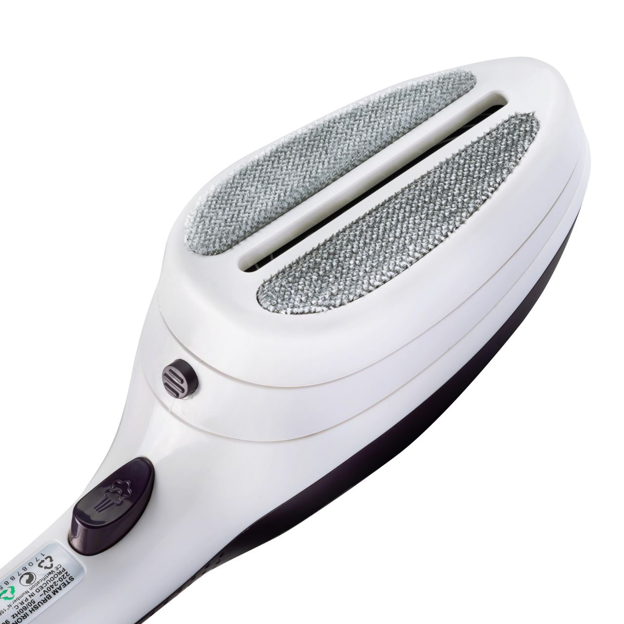 Fier de calcat vertical cu talpa ceramica Hausberg HB-7885MV ,1100 W, accesoriu detasabil cu 2 perie