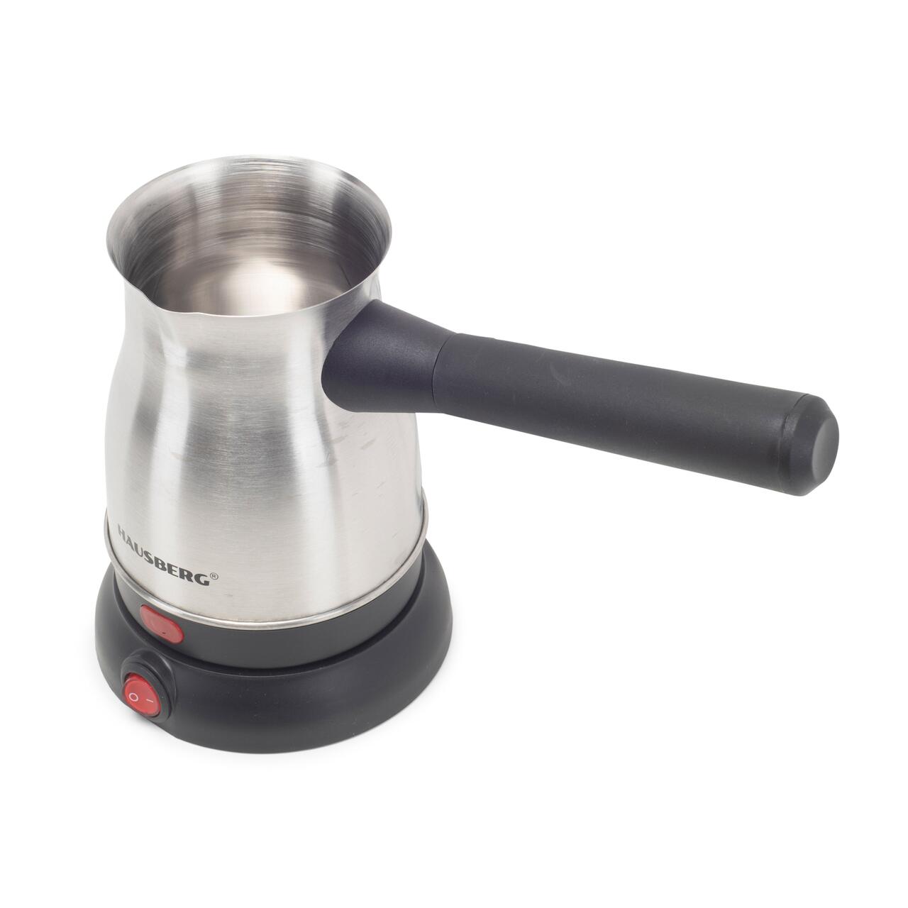 Ibric electric pentru cafea HAUSBERG HB-3815IN, Putere 800W, Capacitate 800 ml