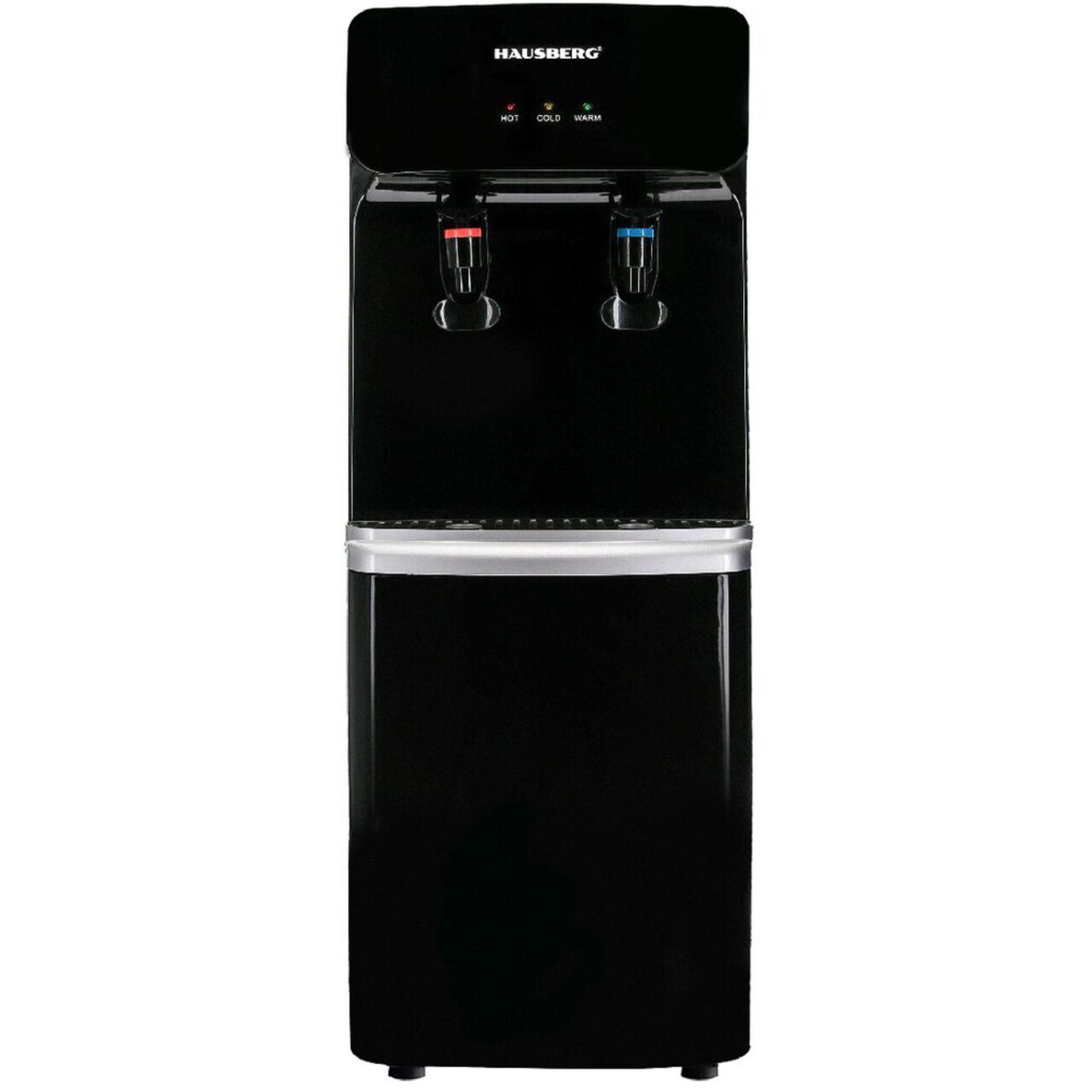 Dozator apa de podea HAUSBERG HB-6023NG, putere incalzire 550 W, putere racire 85 W, rezervor apa inox, indicator luminos, termostat reglabil