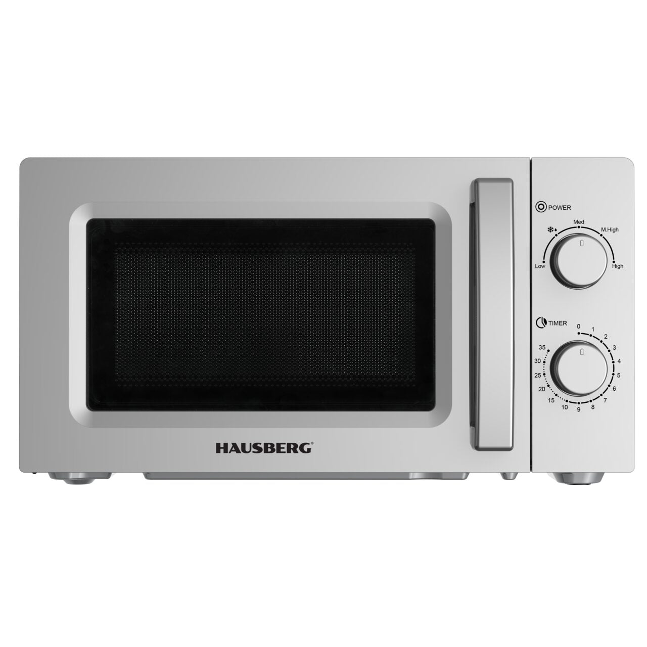 Cuptor cu microunde HAUSBERG HB-8008, 20L, functie dezghetare, lumina interioara