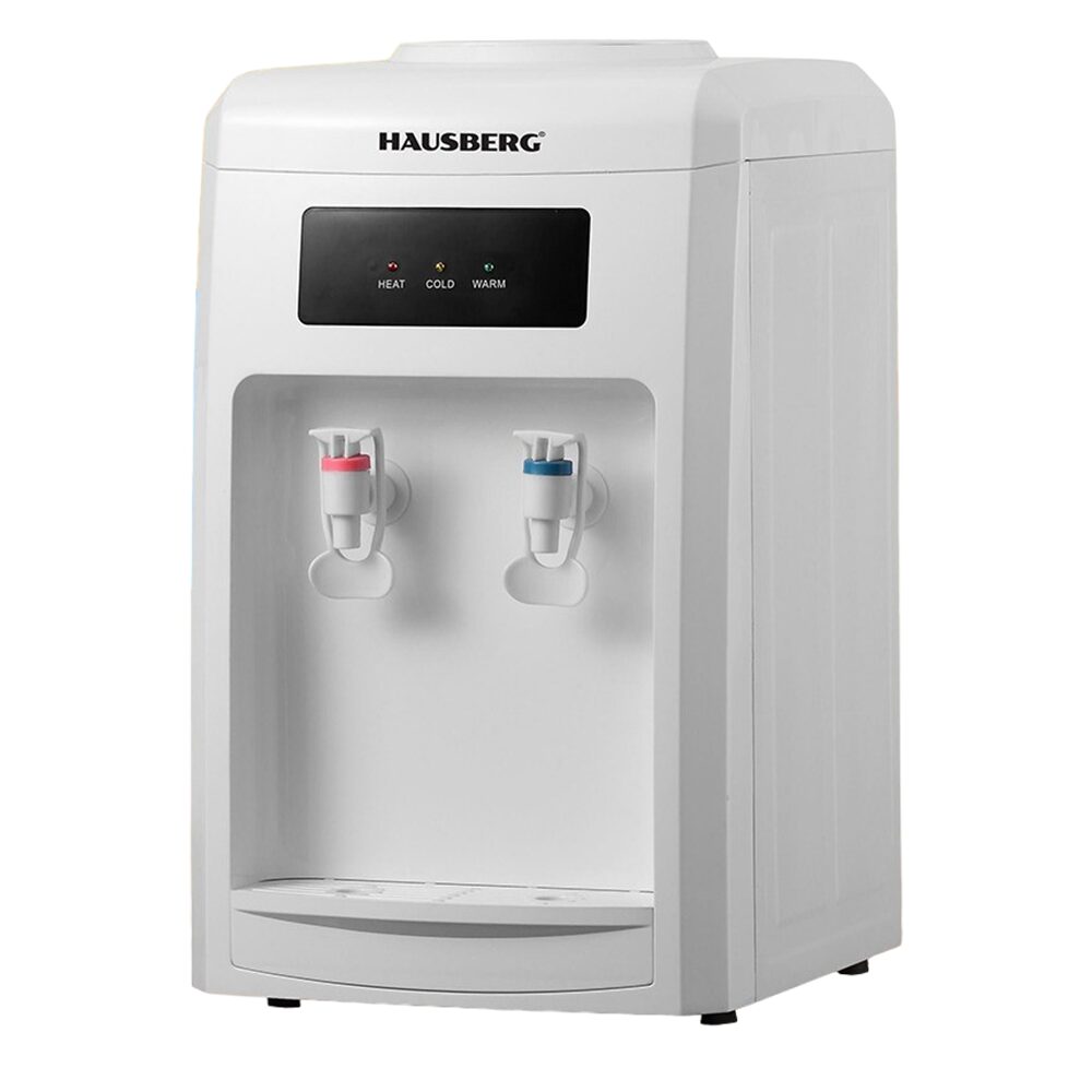 Dozator apa Hausberg HB-6026AB, putere incalzire 550 W, putere racire 80 W, indicatoare LED pentru apa calda si rece, termostat automat