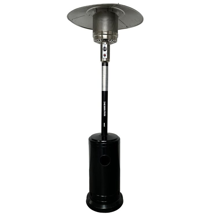 Incalzitor pe gaz terasa exterioara HAUSBERG HB-8819NG, 14kW, 217cm, siguranta rasturnare