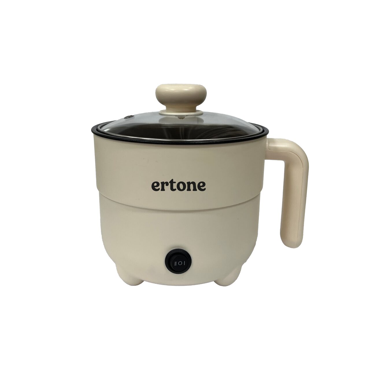 Oala electrica mini ERTONE ERT935BJ- 1.5L- 600W- antiaderenta- capac sticla