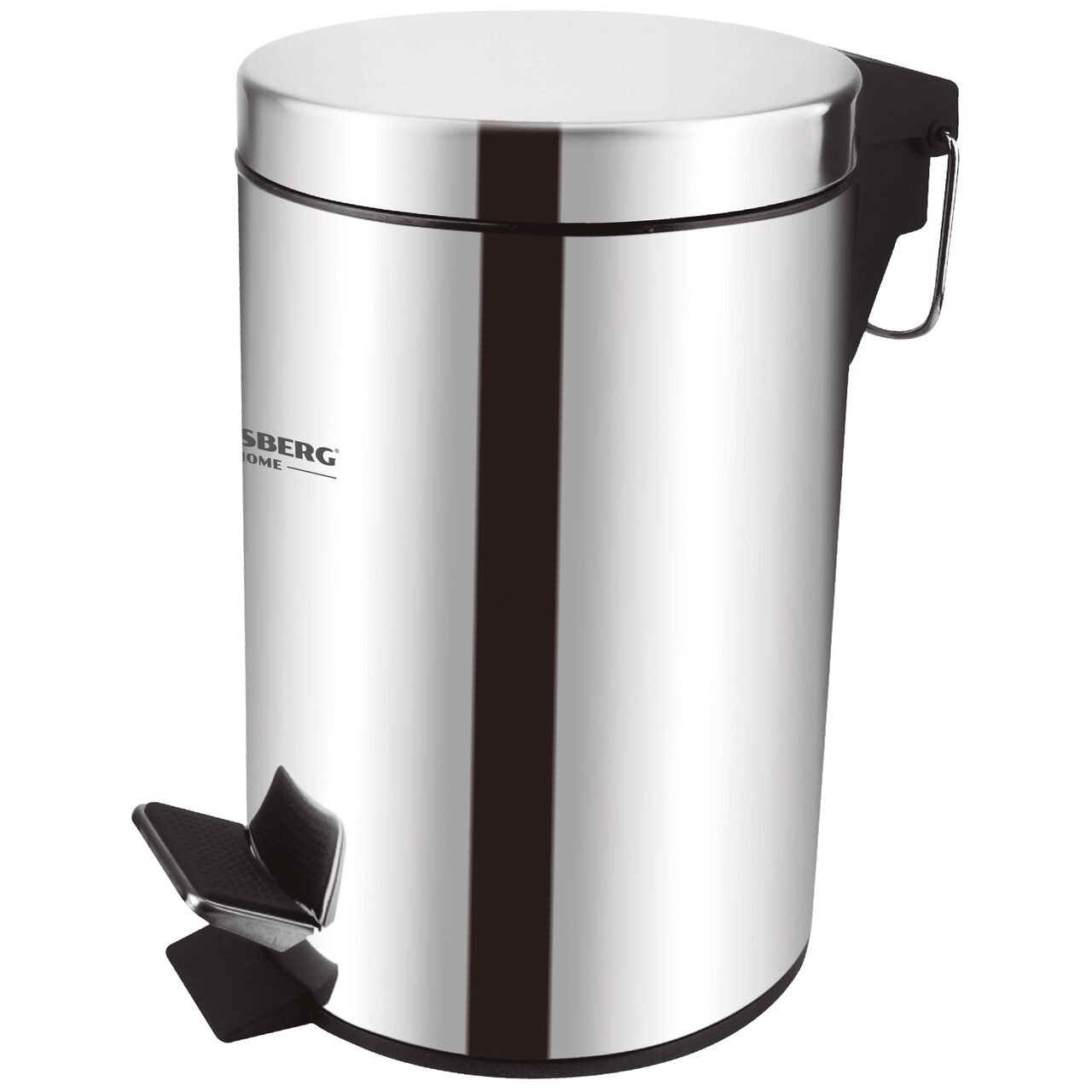 Cos gunoi 20L cu pedala Hausberg HB-H1053 inox cu galeata detasabila