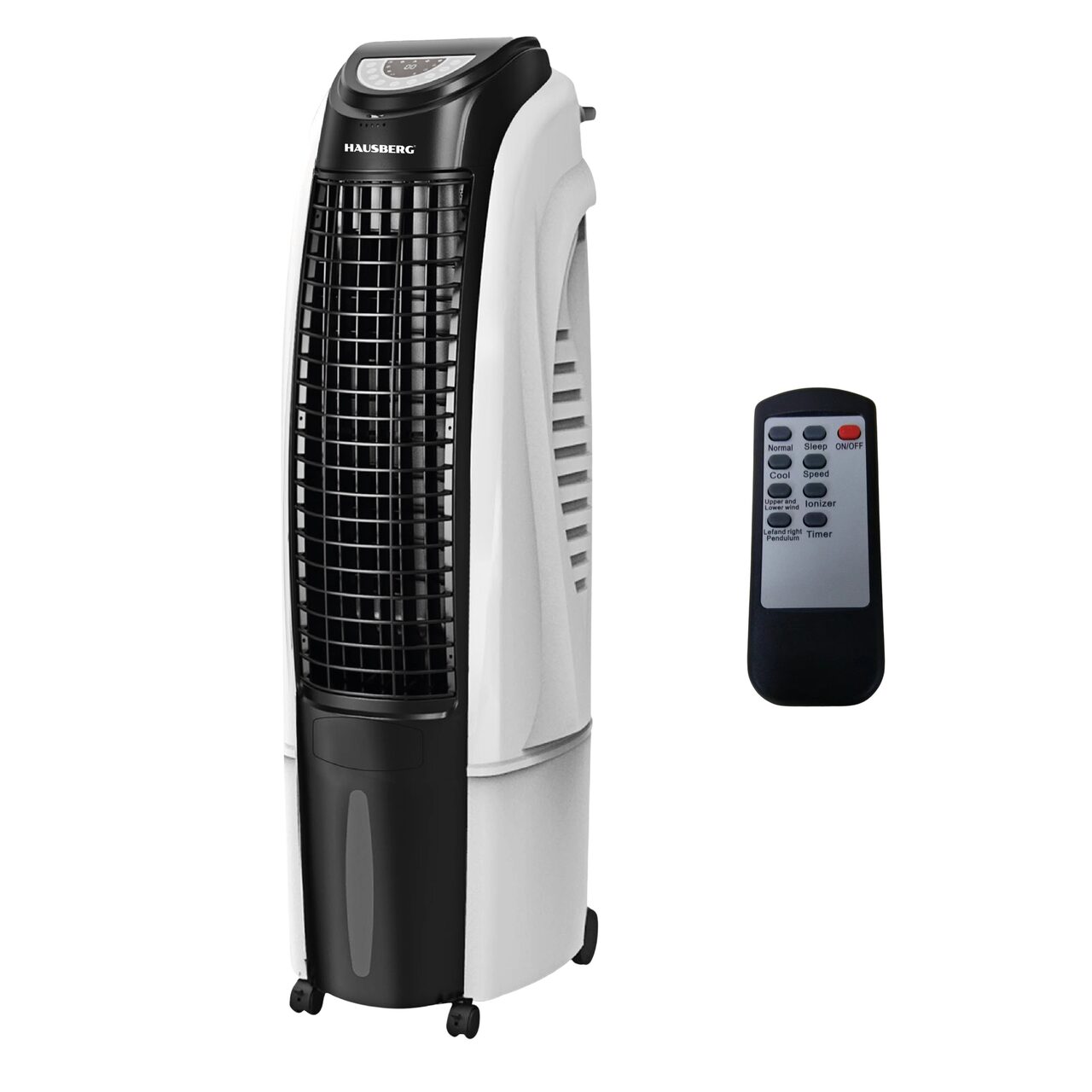 Răcitor de Aer Portabil 30L Hausberg HB5966NG, 2500m³/h, Ionizare și Purificare
