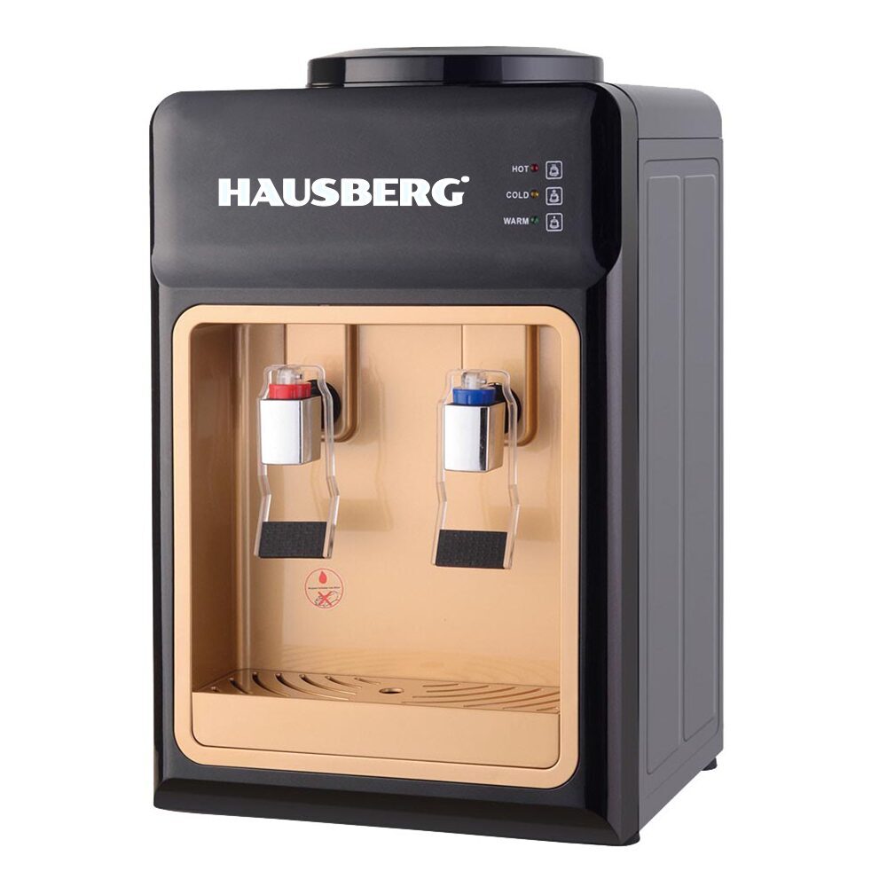 Dozator apa Hausberg HB-6026, putere incalzire 550 W, putere racire 80 W, indicatoare LED pentru apa calda si rece, termostat automat