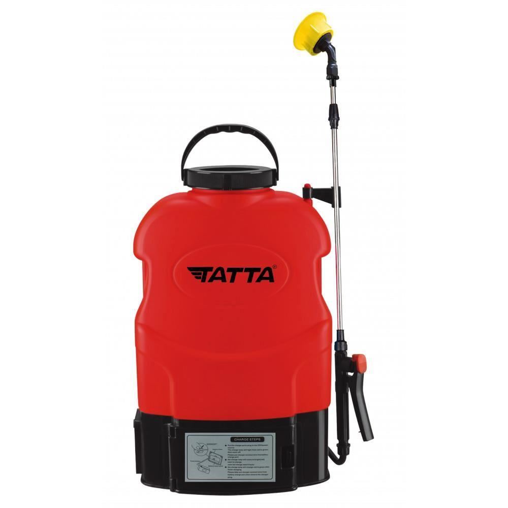 Pompa pentru stropit Tatta TP-2010A, cu acumulator, 12V 8Ah, incarcator 1 A, motor 3.6 lpm, rezervor tip rucsac, 20L