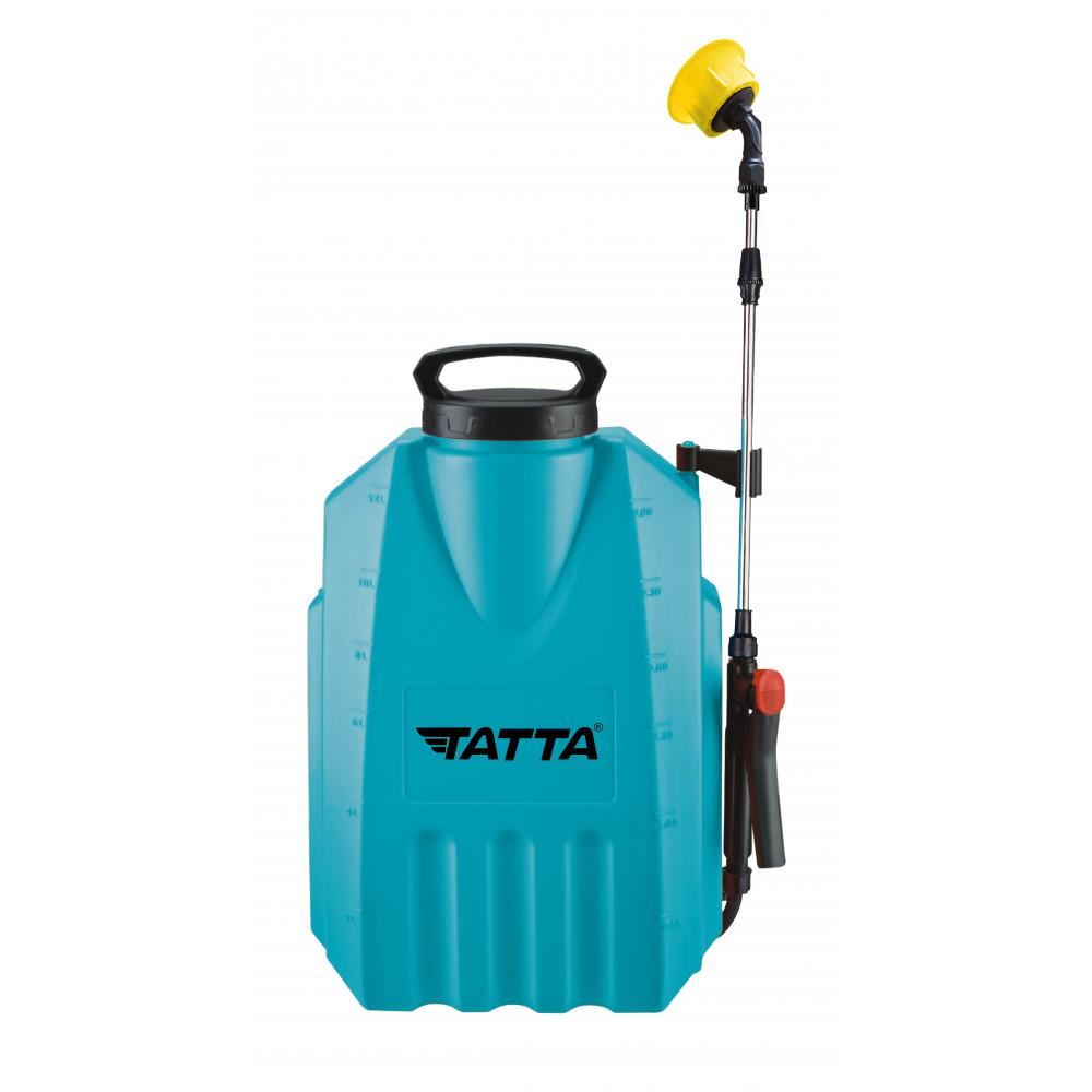 Pompa pentru stropit Tatta TP-1202A, cu acumulator, 12V 8Ah, incarcator 1 A, motor 3.6 lpm, rezervor tip rucsac, 12L