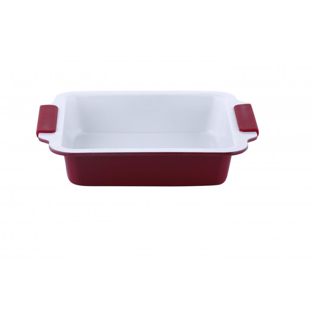 Tava Pentru Prajituri ERTONE MN751, Forma dreptunghiulara ceramica, dimensiune 30x26,5 cm