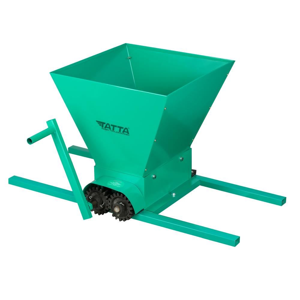 Zdrobitor de struguri Tatta TZ-1802 VR, capacitate maruntire 300 kg/h, cuva 25L, Fier