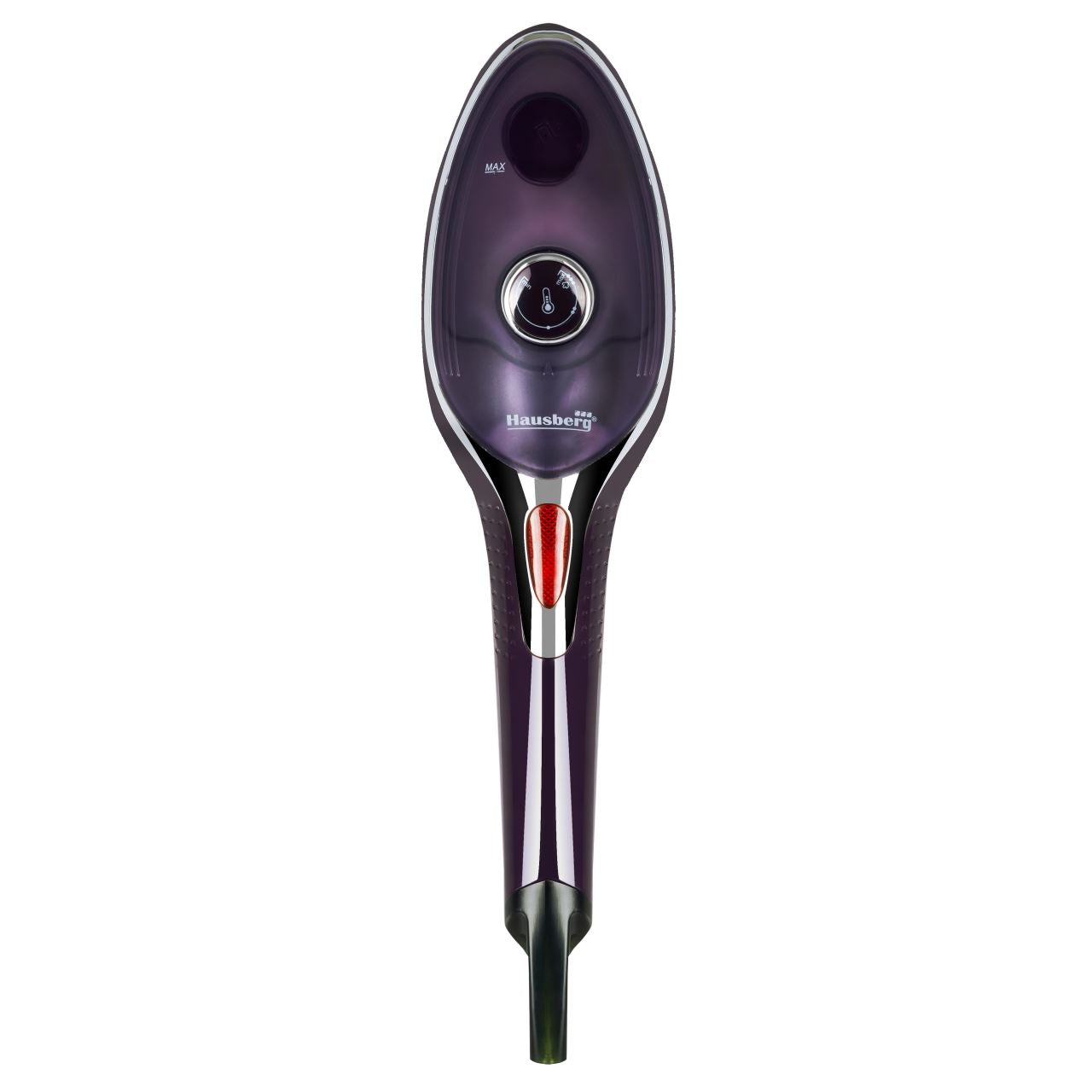 Fier de calcat vertical cu talpa ceramica Hausberg HB-7885MV ,1100 W, accesoriu detasabil cu 2 perie