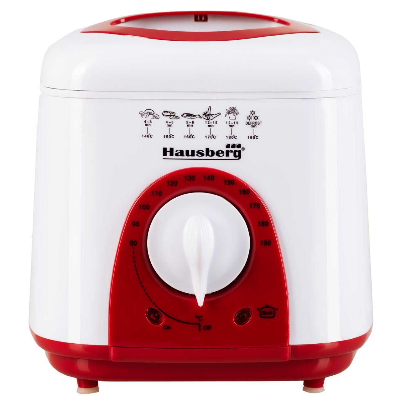 Friteuza Hausberg HB 1320 A-R, 850W - 950 W, 1 L