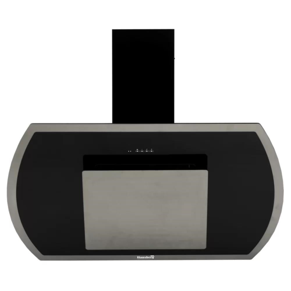Hota Decorativa Hausberg HB-1395, Putere De Absorbtie 650 m³/h, 60 Cm, Touch Control, Filtru Aluminiu, Negru