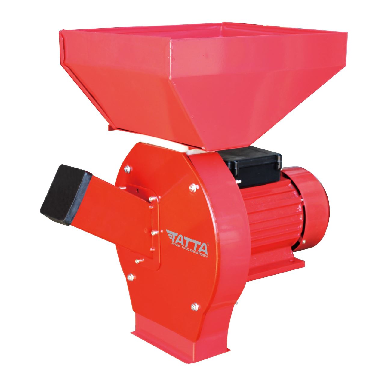 Moara electrica clasica furaje Tatta TM11E cu ciocanele nr.4, cuva mare, 2.5kW, 240Kg/Ora