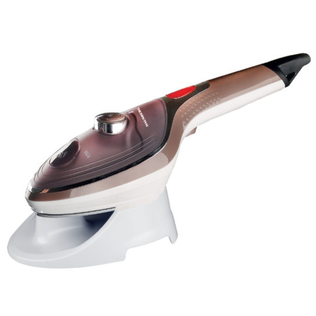 Fier de calcat vertical cu talpa ceramica Hausberg HB-7885MR, 900-1000W ,accesoriu detasabil cu 2 perie