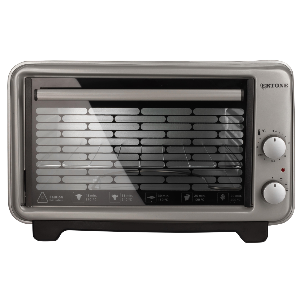 Cuptor electric Ertone MN9135GR, 36L, 1420W, Inaltime reglabila, 2 Tavi
