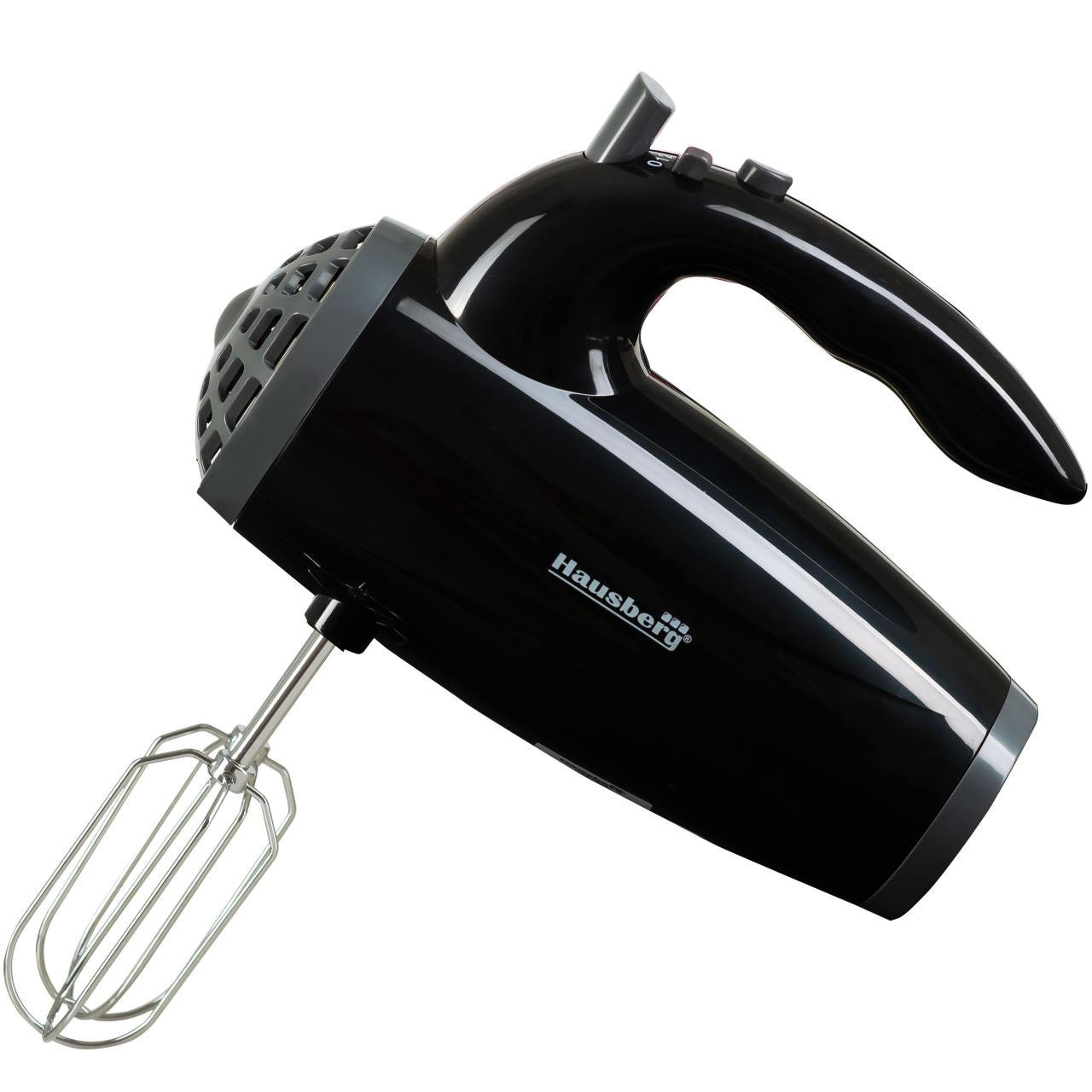 Mixer de mana Hausberg HB-4119NG, 5 viteze, putere 300W, motor de cupru