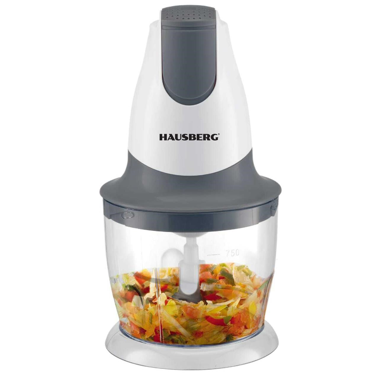 Tocator electric Hausberg HB-4503GR, 300W, 750 ml, toaca, taie, macina, amesteca