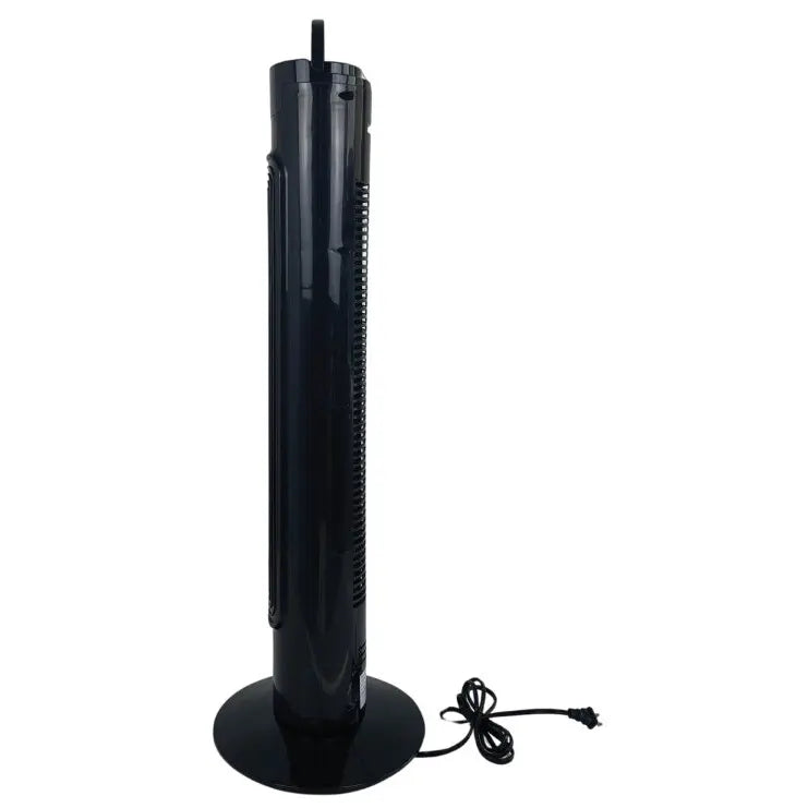 Ventilator turn Hausberg HB-5951NG, 60W, 32 inch, 3 moduri, 3 viteze, telecomanda, touch