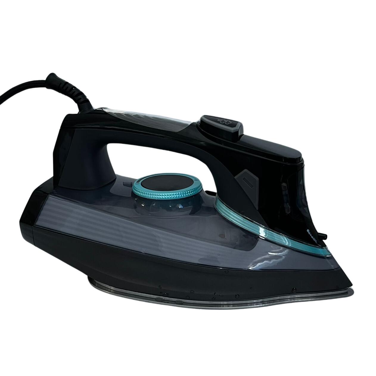 Fier de calcat cu ecran LED HAUSBERG HB-7825NG, talpa din titan, 3000 W, 11 niveluri temperatura, 350 ml