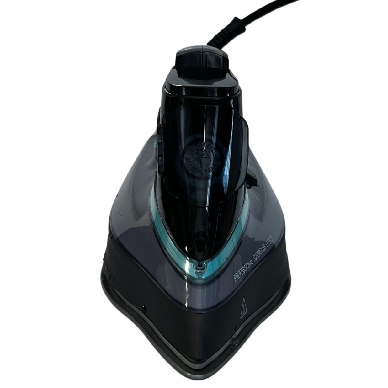 Fier de calcat cu ecran LED HAUSBERG HB-7825NG, talpa din titan, 3000 W, 11 niveluri temperatura, 350 ml
