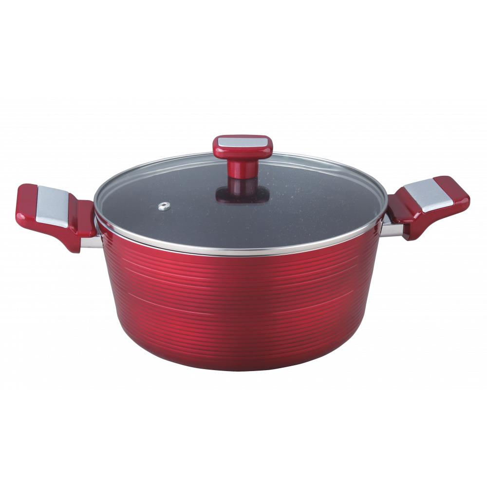 Set oale 7 piese HAUSBERG HB-H760RS, acoperire antiaderenta, manere bachelita