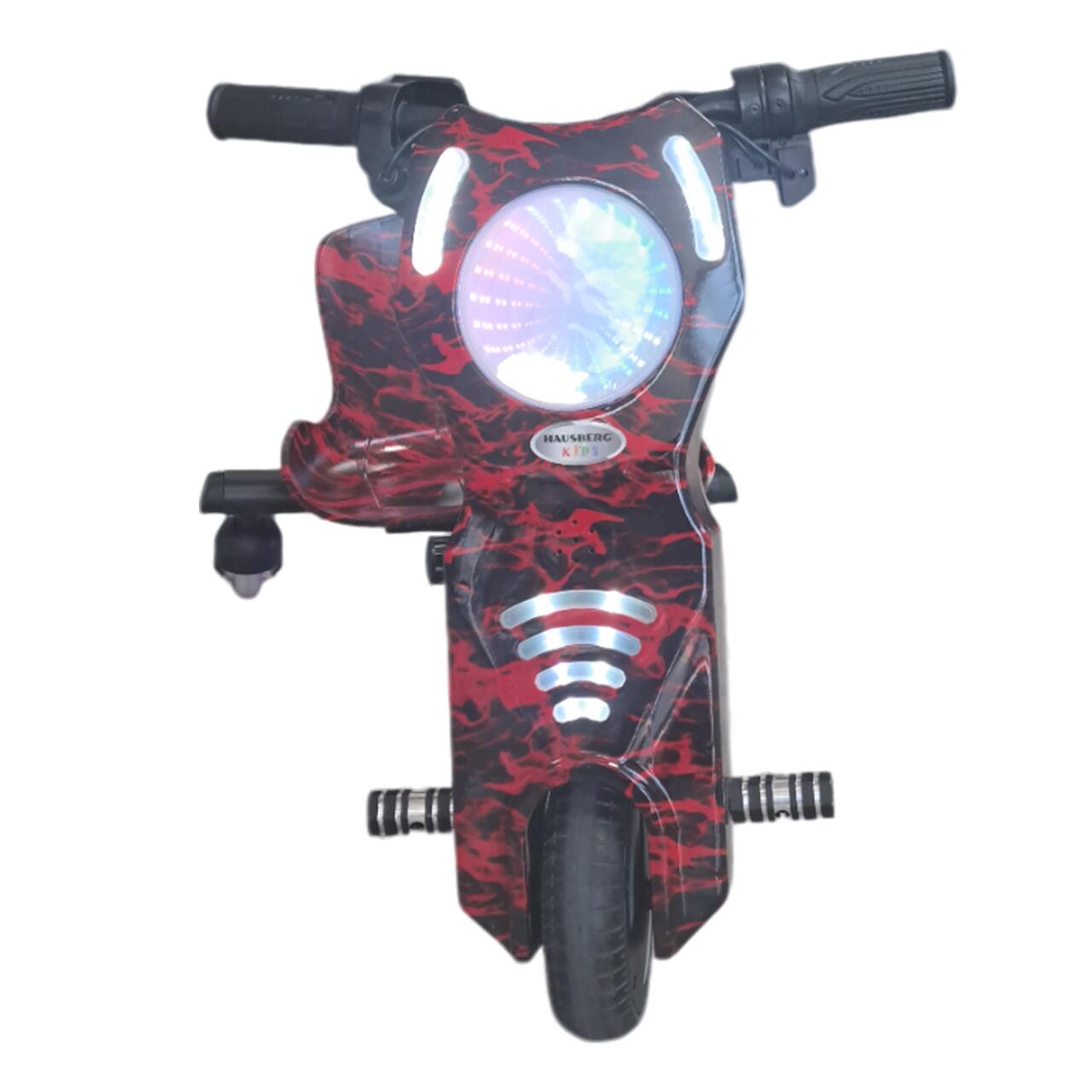 Tricicleta electrica drift pentru copii HAUSBERG HB-KD04RS,*Putere: motor 150-200W Bluetooth, 3 niveluri viteza, suspensie spate, autonomie 8-12 km, tip de incarcare 3h, accesorii