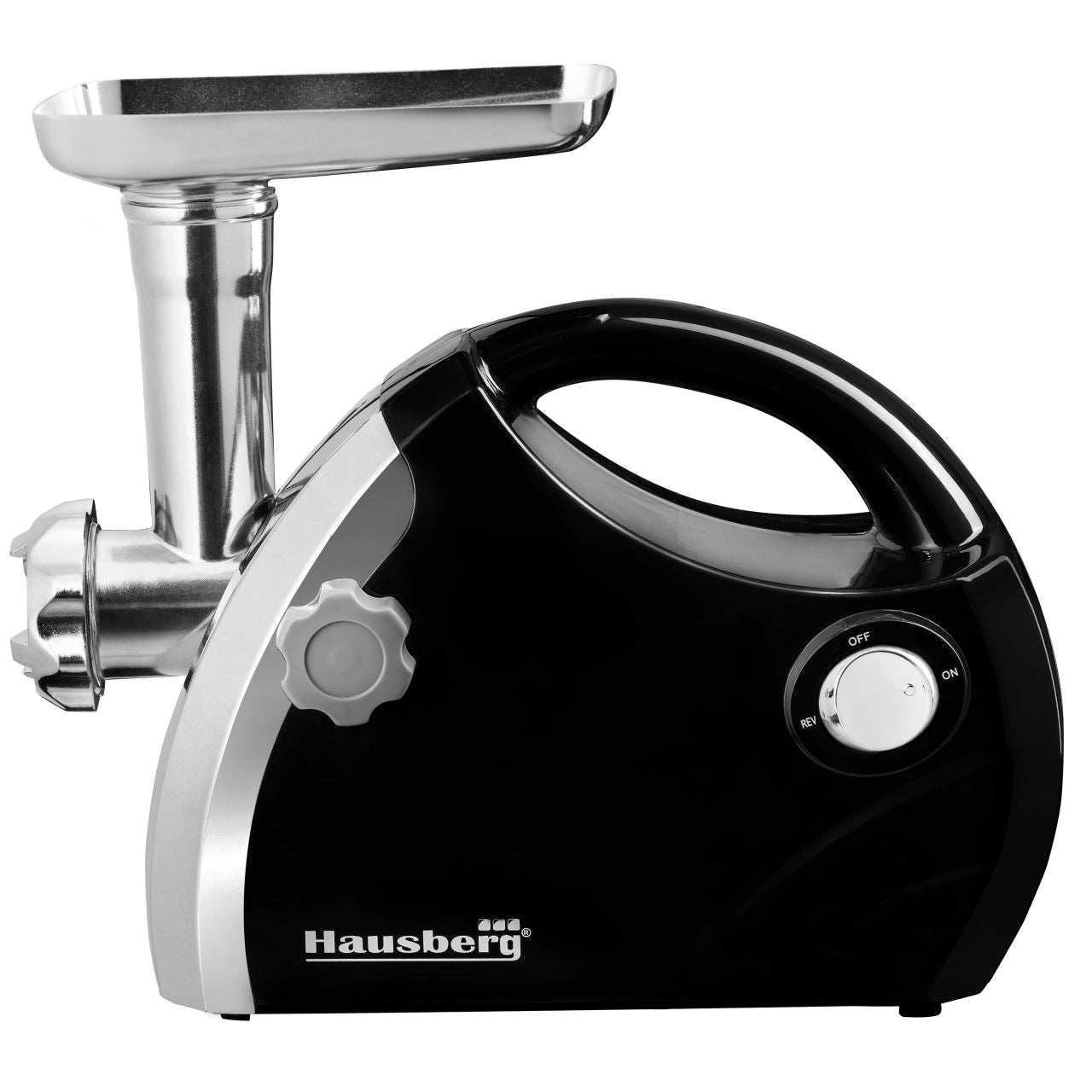Masina de tocat carne HAUSBERG HB-3430, Inox, 1800W, motor cupru