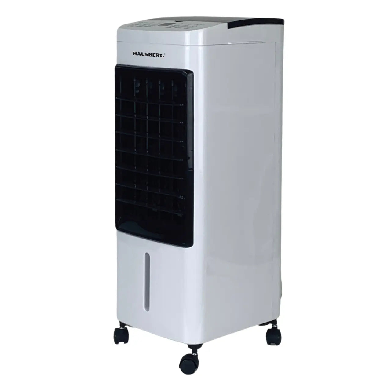 Ventilator cu racire si umidificare HAUSBERG HB-5955, 3 viteze, temporizator 12h, rezervor 4L, telecomanda