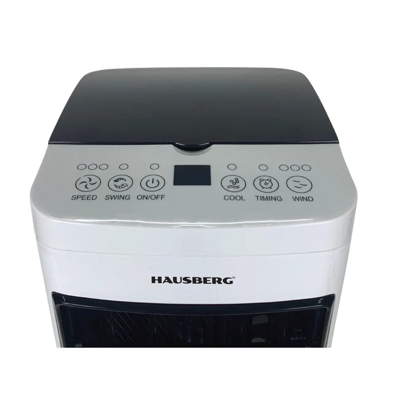 Ventilator cu racire si umidificare HAUSBERG HB-5955, 3 viteze, temporizator 12h, rezervor 4L, telecomanda