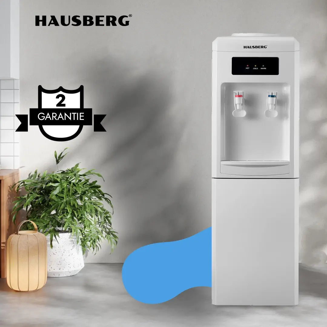 Dozator apa de podea HAUSBERG HB-6024AB, putere incalzire 550 W, putere racire 85 W, rezervor apa inox, termostat automat