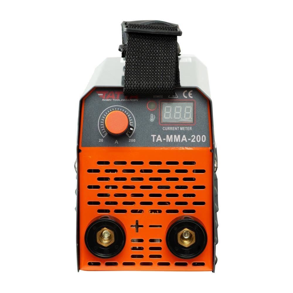 Aparat de sudura Tatta TA-MMA-250, putere absorbita 9.5 kVA, eficienta 85%, electrod 1.6-3.2 mm, accesorii incluse