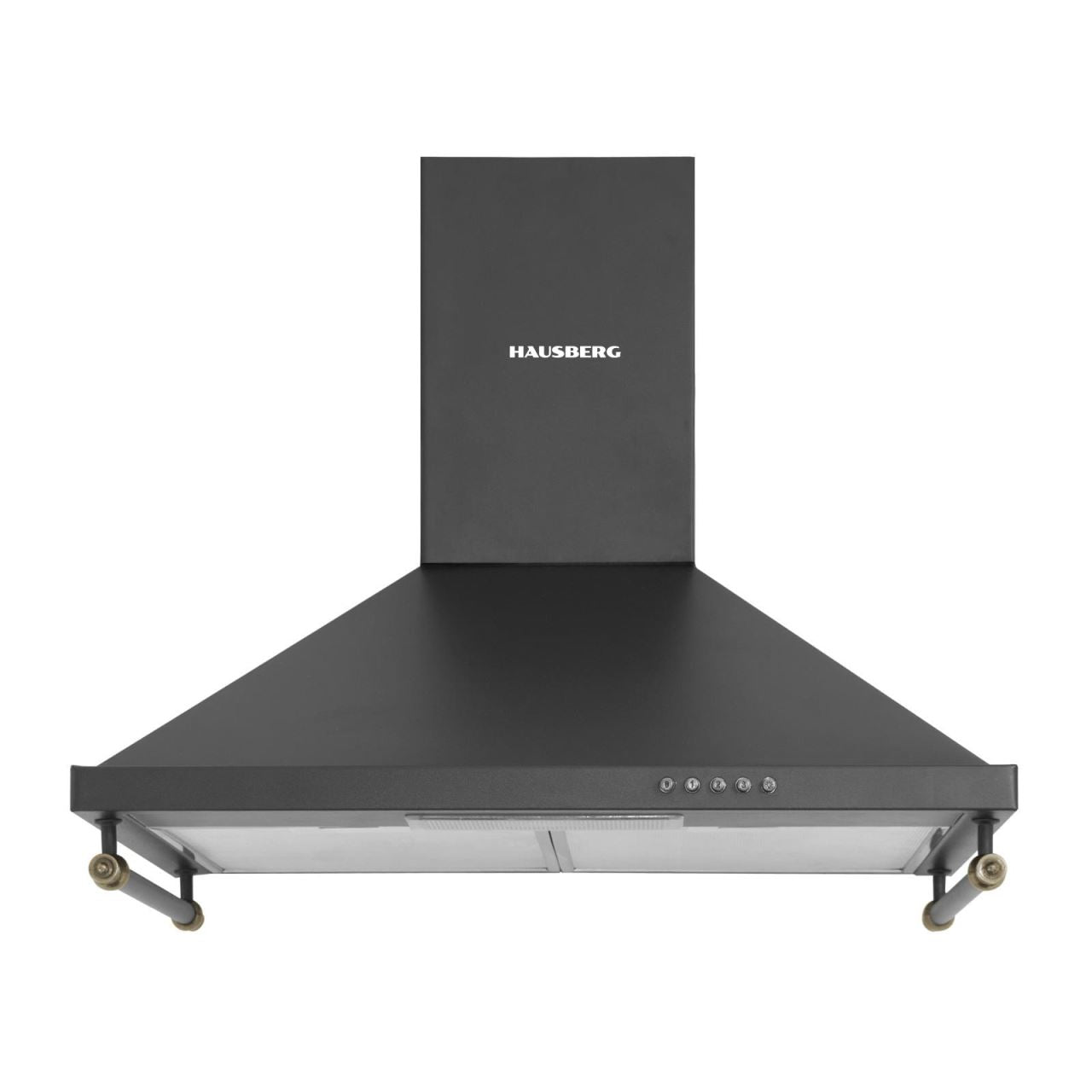 Hota decorativa HAUSBERG HB-1505RST, 60 cm, putere absorbtie 450 m3/h, 1 motor, otel inoxidabil