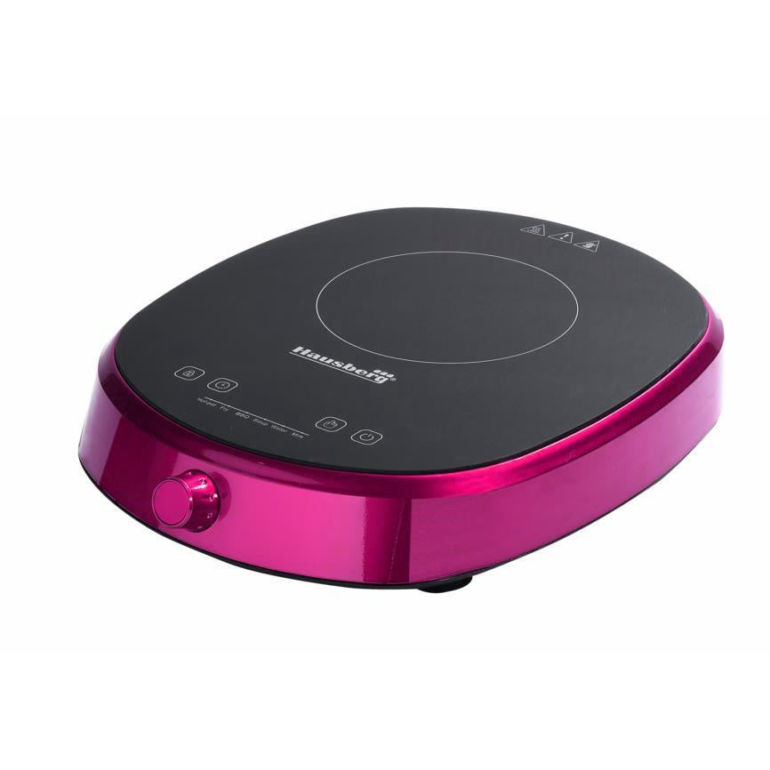 Plita cu inductie Hausberg HB-1527RZ, 2000W, control tactil, o zona de gatit