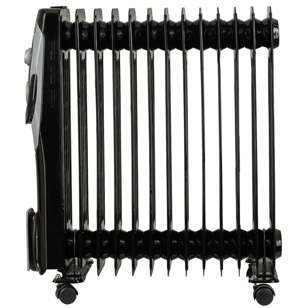Calorifer electric HAUSBERG HB-8930NG, 2500 W, 13 elementi, 3 nivele de putere, termostat reglabil