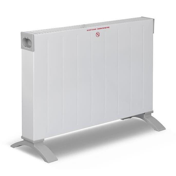 Convector electric KUMTEL Luxell C2947, 2500W, Termostat reglabil, sistem de siguranta, silentios