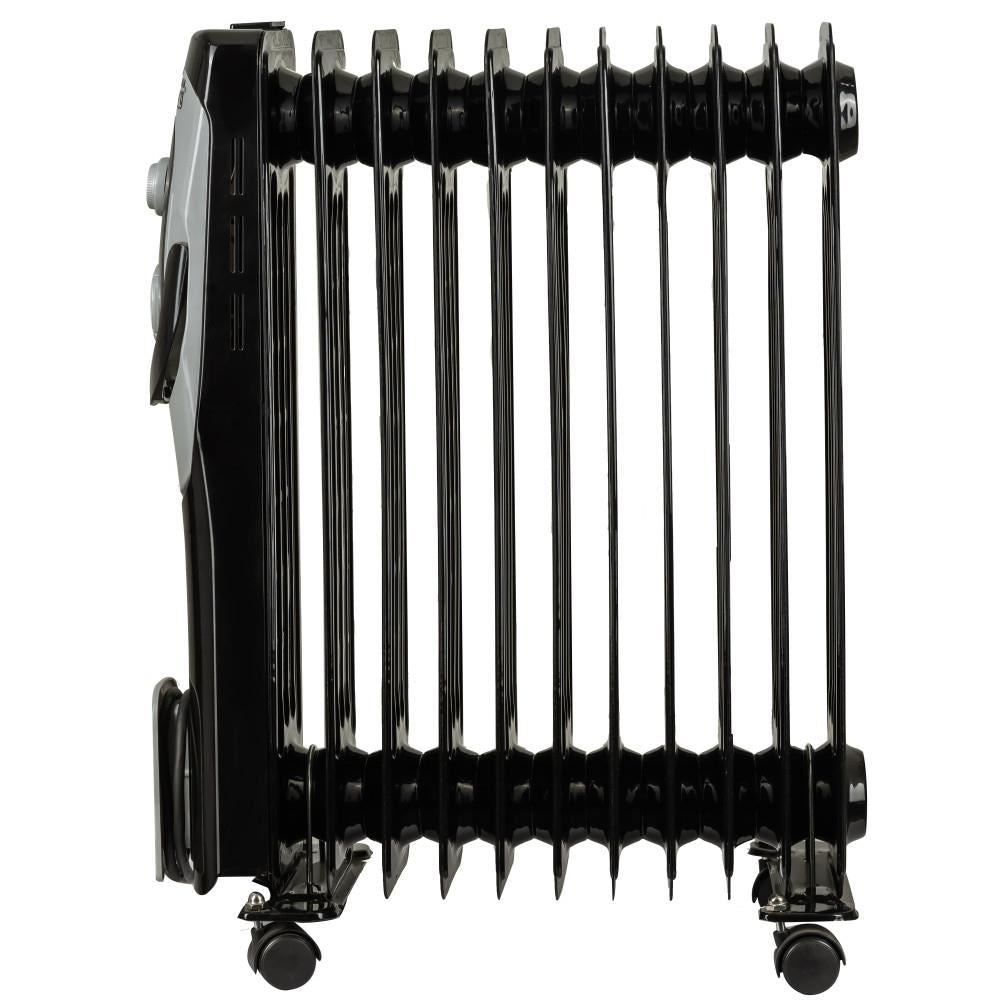 Calorifer electric HAUSBERG HB-8920, 2500W, 11 elementi, 3 nivele de putere, termostat reglabil