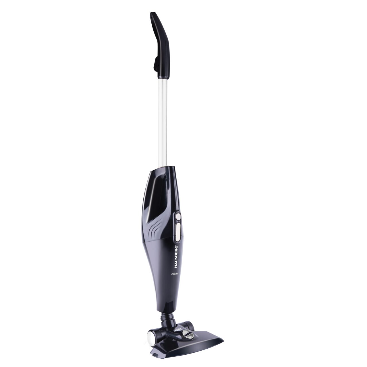 Aspirator vertical de mana HAUSBERG HB-2827NG 2 in 1, fara sac, aspirare uscata, filtru textil lavabil, 1.2 l, 800 W