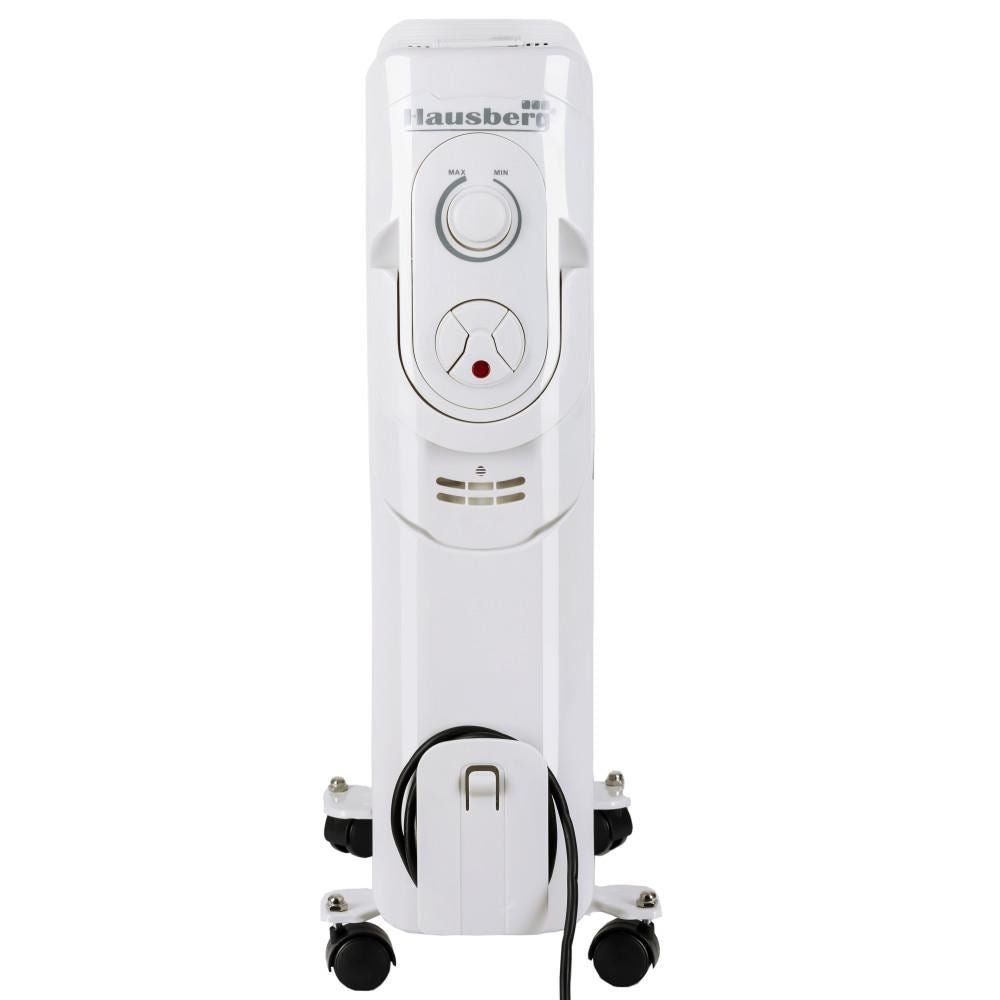 Calorifer electric HAUSBERG HB-8920, 2500W, 11 elementi, 3 nivele de putere, termostat reglabil