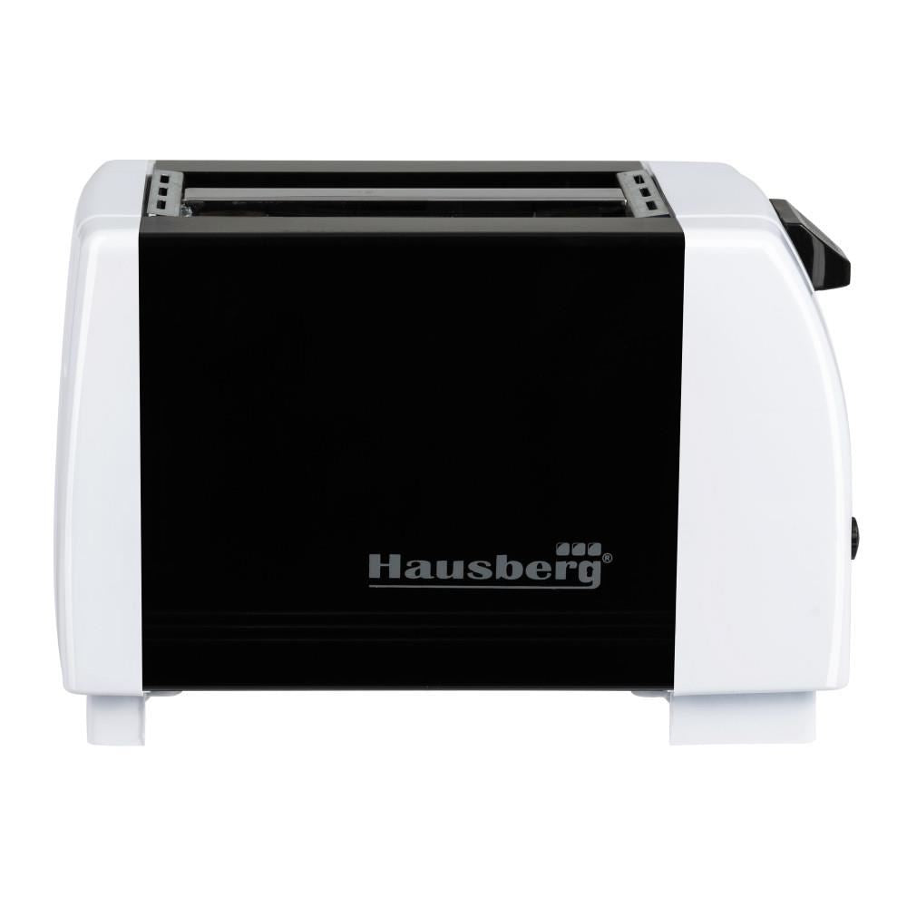 Prajitor de paine HAUSBERG HB-150, 750W, 7 setari, 2 felii, oprire automata, picioare anti-alunecare