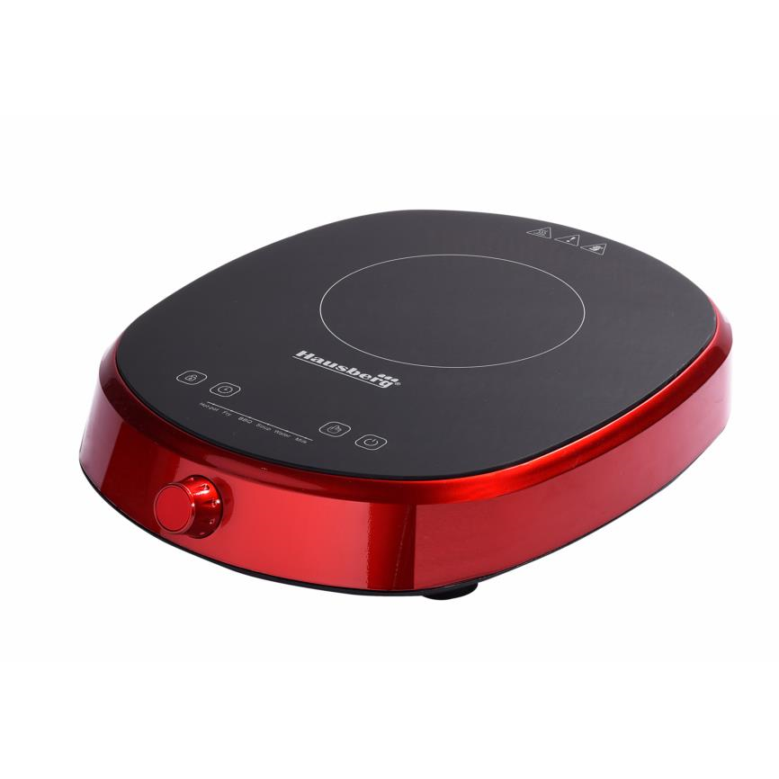 Plita cu inductie Hausberg HB-1527RZ, 2000W, control tactil, o zona de gatit
