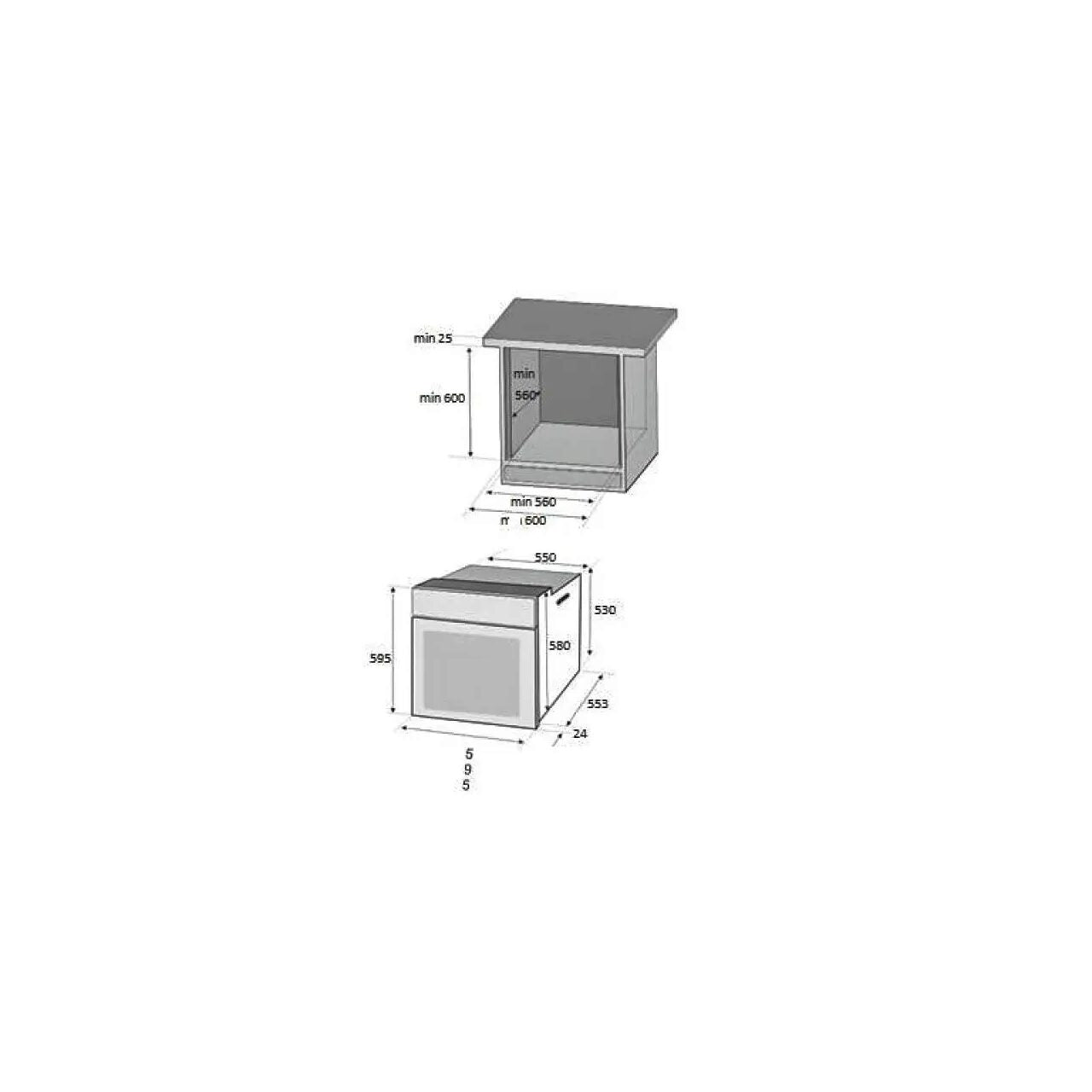 Pachet incorporabil Cuptor electric Hausberg HB-8054NG + Plita electrica Hausberg HB-563 + Hota decorativa Hausberg HB-1805NG