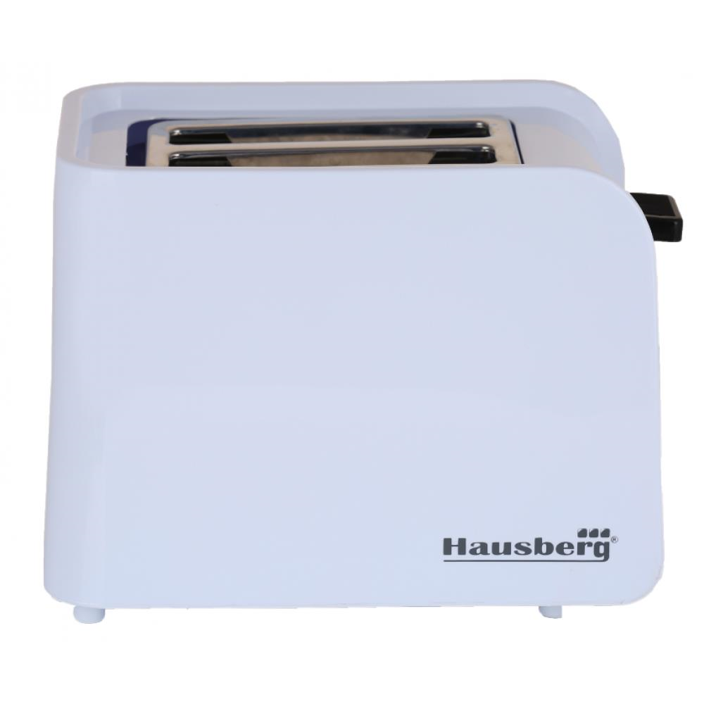 Prajitor de paine Hausberg HB-195BL, 750 W, 2 felii, functie decongelare, functie reincalzire, 6 trepte putere